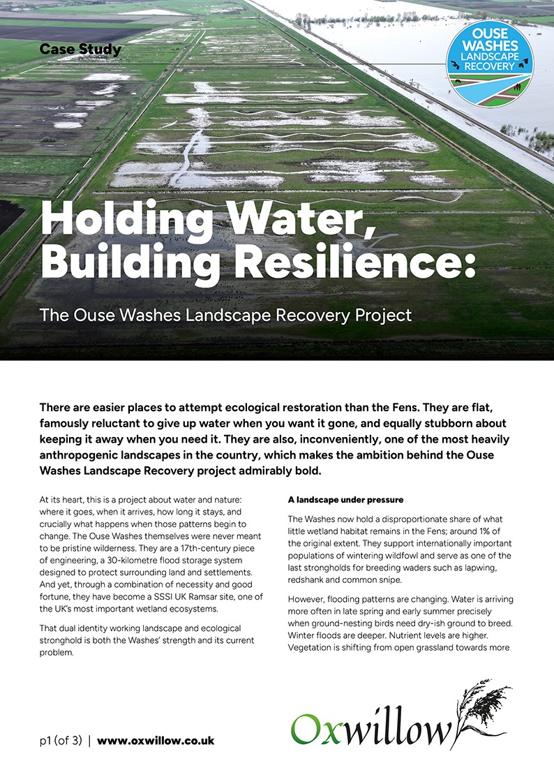 Oxwillow Ag Zero+ and Sustainable Farming Trials Case Study